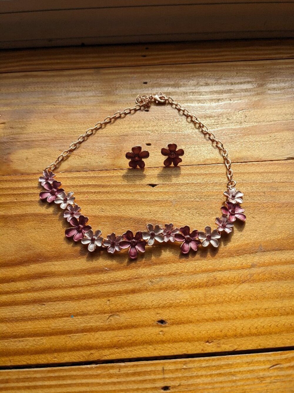 Yiwu Kuiye Trading Co. NWT Floral Jewelry Set